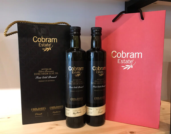 澳洲Cobram Estate特級初榨橄欖油500ml-2入禮盒(白葉、皮夸爾風味)